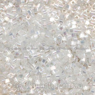 Бисер DB-670 Miyuki Delica Beads 11/0 (сатин, снежно-белый искрящийся)